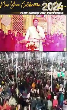 New Year Celebration 2024 The Year Of Victory __ _shorts __ Ankur Narula Ministries