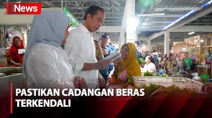 Fenomena El Nino Landa Seluruh Dunia, Jokowi Pastikan Cadangan Beras dalam Negeri Terkendali