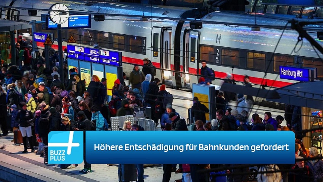 Höhere Entschädigung für Bahnkunden gefordert