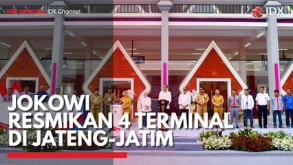 Jokowi Resmikan 4 Terminal di Jateng-Jatim
