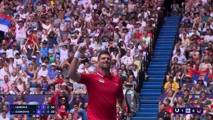 Djokovic leads Serbia fightback to reach United Cup quarters