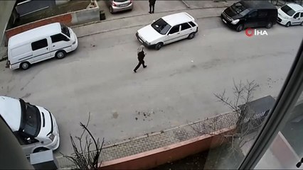 Bursa’da hayat kurtaran o manevra