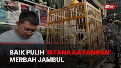Nilai selepas dibaiki menghampiri harga sangkar burung baharu