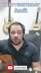 Happy Birthday, Amit! Geburtstagsgrüße an Amit