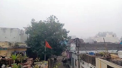 After the fog and clouds, the winds kept piercing like thorns