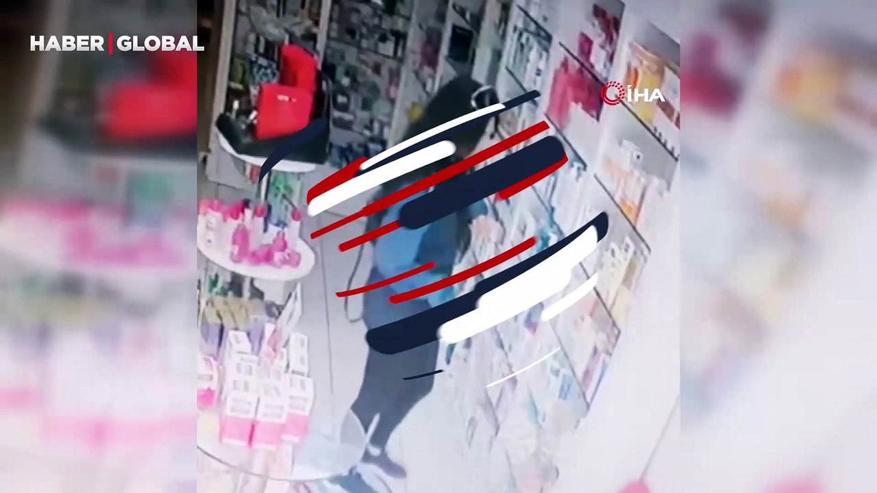 Eczaneden pahalı bir marka güneş kremi çalan kadın, dolmuşa binerek kaçtı