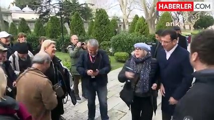 İmamoğlu İbb'nin Tarihi Yarımada'daki Hizmetlerini 'Dünyanın Sıfır Noktası'ndan Duyurdu: "Bizden Önce Burada Kalmış Olan Çöpü, Çarığı Toparlamış Olduk