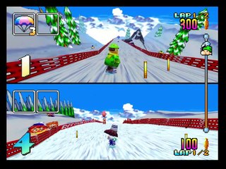 Snowboard Kids online multiplayer - n64