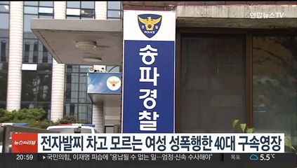 전자발찌 차고 모르는 여성 성폭행 40대 구속영장