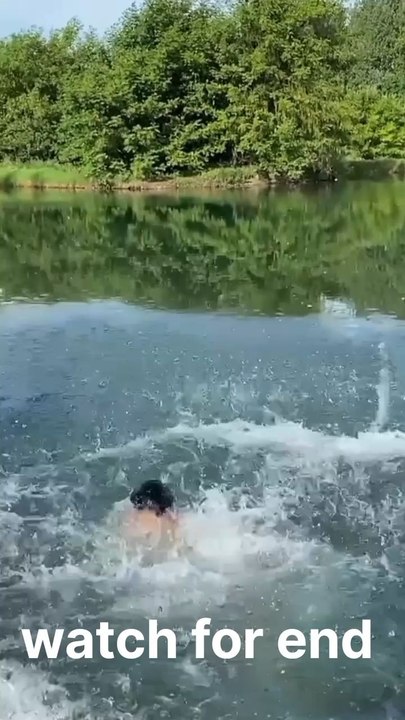 comedy video in river |