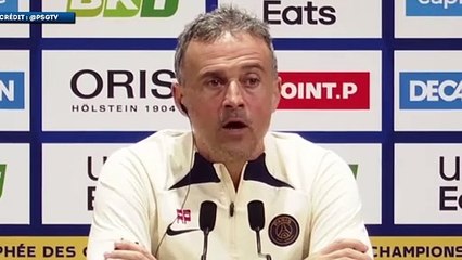 Luis Enrique ne veut pas parler de Mbappé