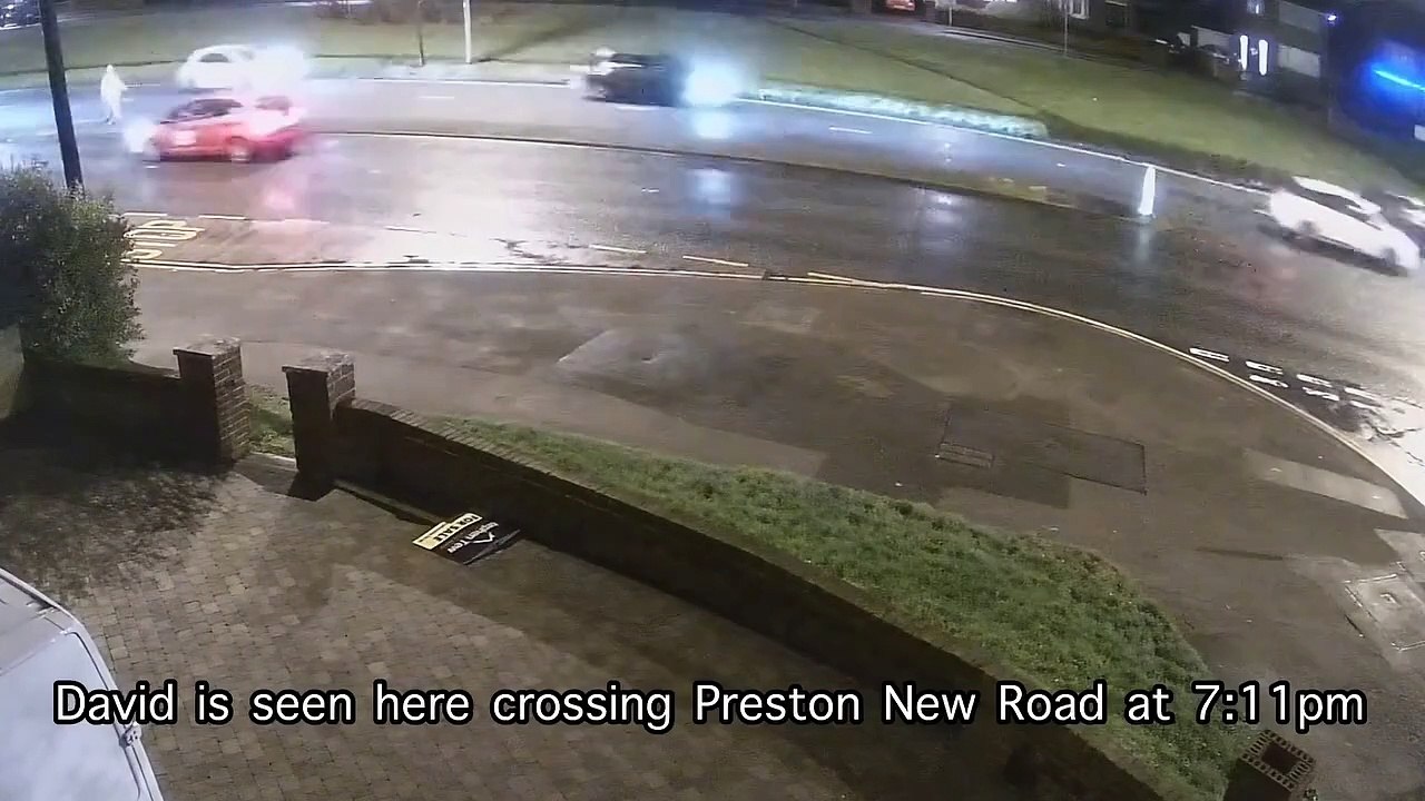 CCTV footage released from night Blackpool man David Butterworth went missing as urgent search continues