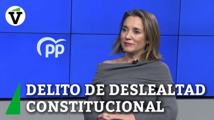 El PP llevará al Congreso el delito de deslealtad constitucional ante la amenaza de referéndum