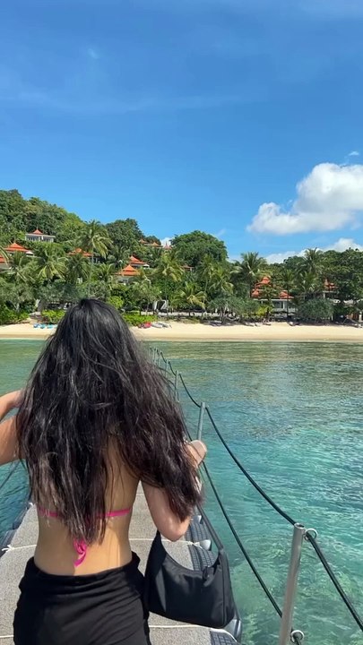 Des paysages incroyables s'offrent à elles.Jade et Joy Hallyday partagent de belles images de leurs vacances en Thaïlande