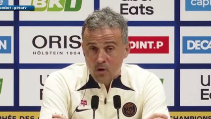 Luis Enrique sur l'arrivée de Beraldo