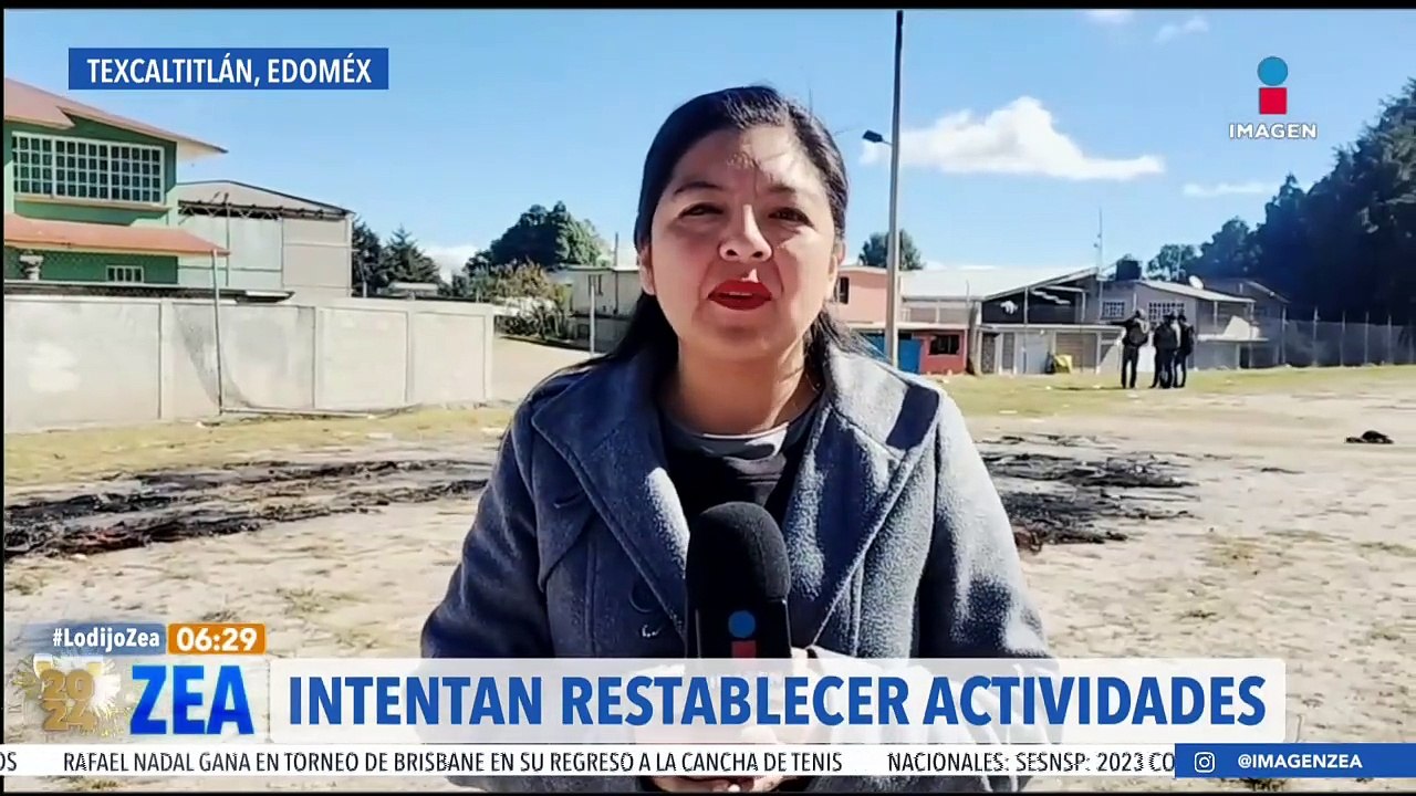 Texcapilla, Texcaltitlán, intenta restablecer actividades tras ...