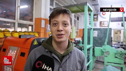 Nevşehir'de fabrika gibi çalışan meslek lisesi: Cirosu 5 milyona yaklaştı