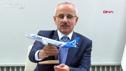 Bakan Uraloğlu imzaladı AJet ruhsatını aldı