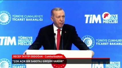 Cumhurbaşkanı Erdoğan'dan Süper Kupa açıklaması: Çok açık bir sabotaj girişimi vardır.