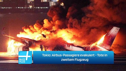 Tokio: Airbus-Passagiere evakuiert - Tote in zweitem Flugzeug