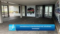 Vandalismus in Spreitenbach AG: Schulhaus verwüstet