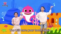 4K Baby Shark Teeth   Dance Along   Kids Rhymes   Pinkfong Songs
