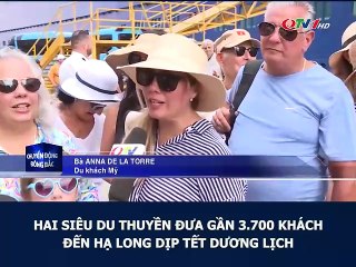 Du lịch tàu biển sôi động ngay từ đầu năm.