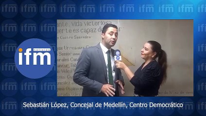 Sebastián López concejal de Medellín por el Centro Democrático