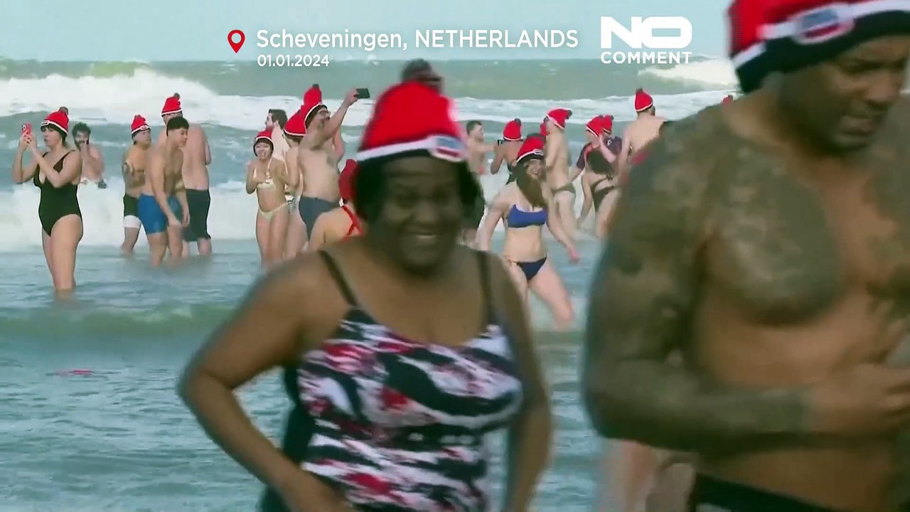 Nouvel An : 65 000 baigneurs vont braver le froid pour se jeter à l’eau le 1er de l’An aux Pays-Bas