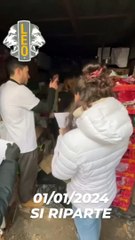 I ragazzi del Leo Club pronti a partire con un nuovo furgone carico di medicine e cibo per