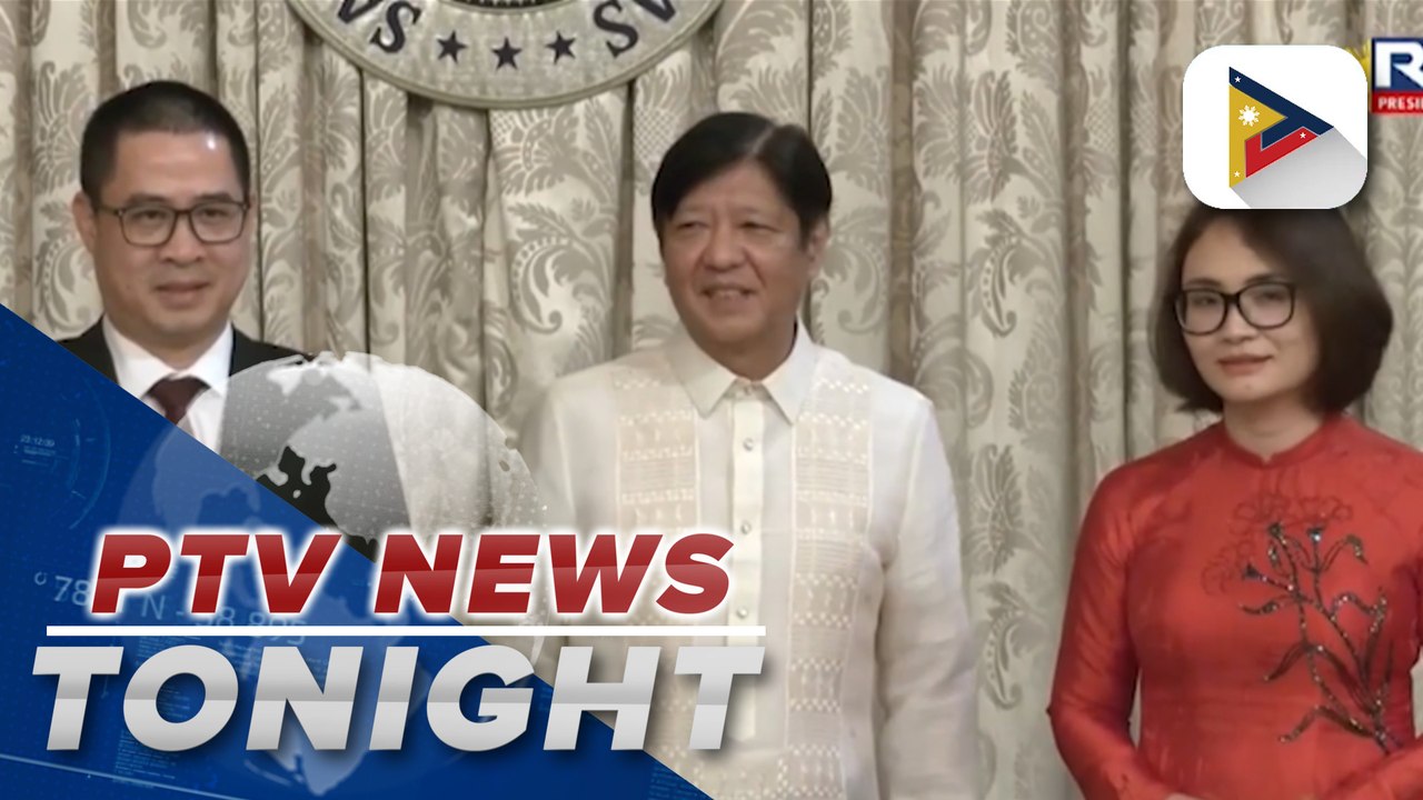 Pres. Ferdinand R. Marcos Jr. receives credentials of envoys from Vietnam, Timor-Leste