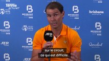 ATP - Brisbane 2024 - Rafael Nadal : 