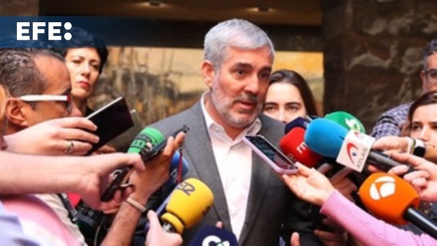 Clavijo dice que Canarias trabaja para facilitar tránsito de menores migrantes a otros territorios