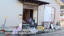 Földrengés Japánban: még zajlik a mentés, a kárfelmérés