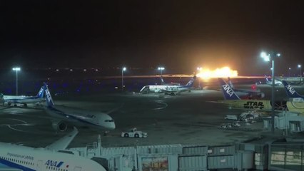 El accidente del avión que ha ardido grabado desde dentro