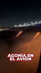 El accidente del avión que ha ardido grabado desde dentro