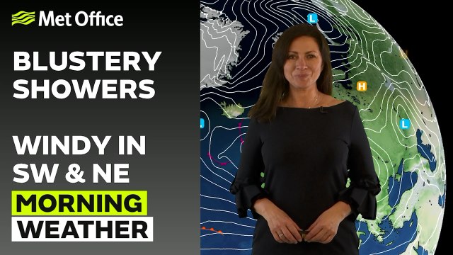 Met Office Morning Weather Forecast 03/01/24 - Showery with some brighter spells