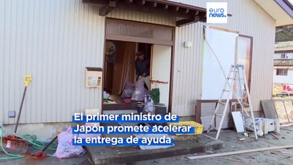 Alrededor de 50 muertos e innumerables daños por el terremoto del 1 de enero en Japón