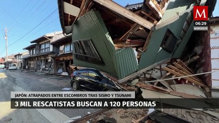 Así se ve Japón tras el terremoto de magnitud 7.6