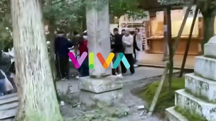 Tsunamin dan Gempa Jepang Bikin 100 Rumah Terbakar