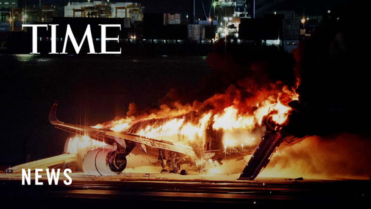 Five Killed After Planes Collide and Catch Fire on Runway in Tokyo