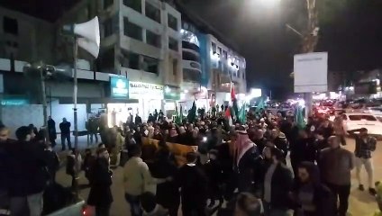 مسيرة في إربد