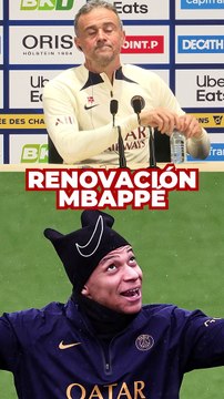 Luis Enrique: ¿Cómo gestionaré la renovación de Mbappé? Como hasta ahora...”