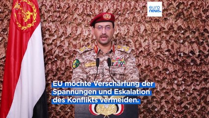 Rotes Meer: Warum distanzieren sich EU-Staaten von US-Operation gegen Huthis?
