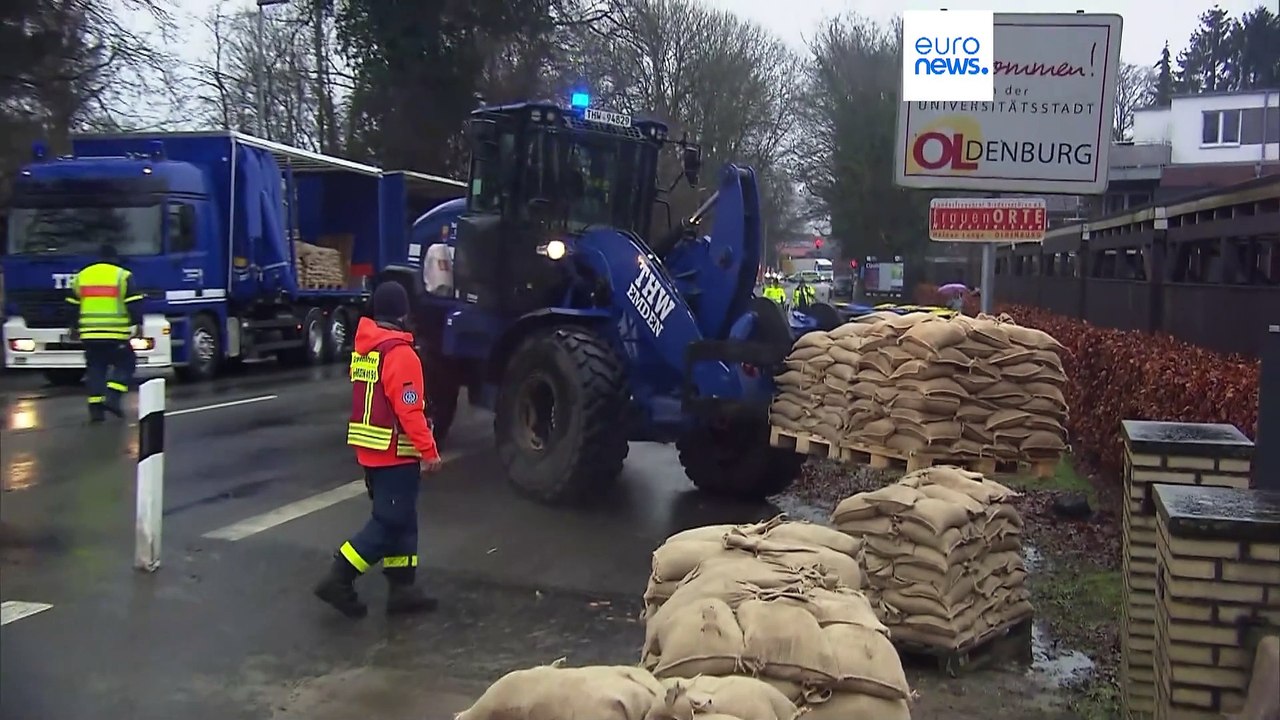 Numerosas zonas de Alemania y Francia anegadas tras varios días de intensas lluvias
