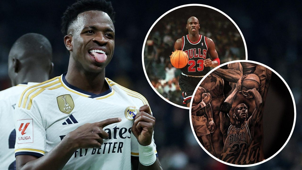  El tatuaje de Vinícius Jr. que supuestamente tiene un error con  Micael Jordan ¡pero NO lo tiene!  #beINSPORTS #beINFeatures