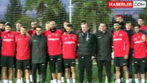 Antalyaspor'da Sergen Yalçın ilk antrenmanına çıktı