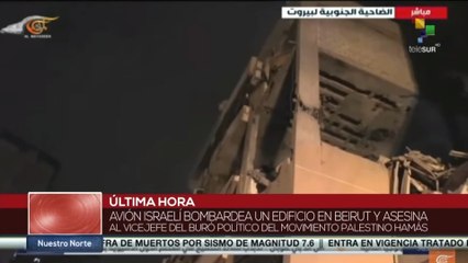 Ataque aéreo de Israel en Beirut asesina a un líder de Hamás