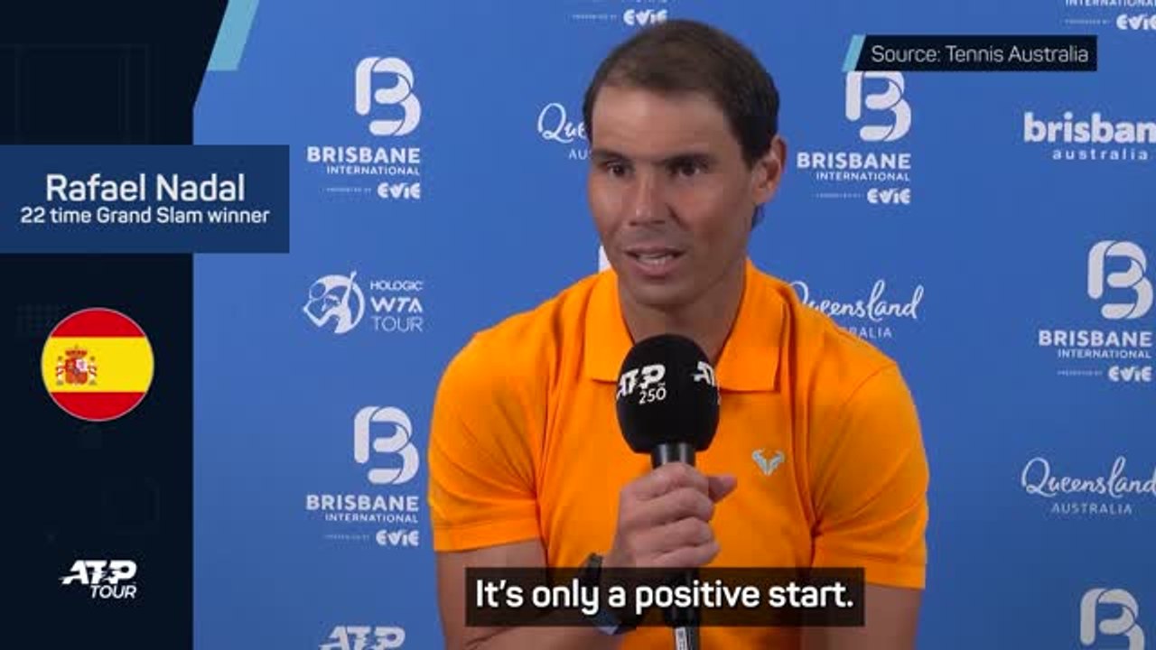 Nadal still wary despite winning return