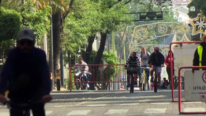 Poca asistencia dejó la ciclovía el último día del 2023